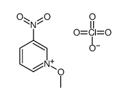1-methoxy-3-nitropyridin-1-ium,perchlorate Structure