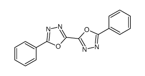 5,5-diphenyl bis 2,2-[1,3,4 oxadiazolo] Structure