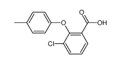 3-chloro-2-(p-tolyloxy)benzoic acid Structure