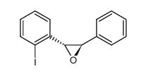 1-(2-Iodophenyl)-2-phenyloxirane Structure