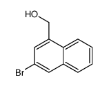 (3-Bromo-1-naphthyl)methanol Structure