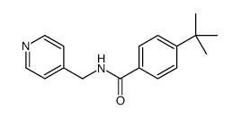 4-tert-butyl-N-(pyridin-4-ylmethyl)benzamide Structure