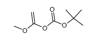 tert-butyl α-methoxyvinyl carbonate Structure