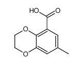 7-methyl-2,3-dihydro-1,4-benzodioxine-5-carboxylic acid Structure