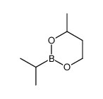 4-methyl-2-propan-2-yl-1,3,2-dioxaborinane结构式
