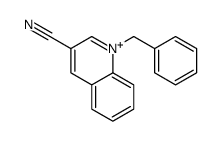 1-benzylquinolin-1-ium-3-carbonitrile结构式