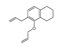 allyl-(2-allyl-5,6,7,8-tetrahydro-[1]naphthyl)-ether结构式