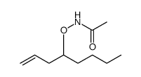 Acetamide,N-[[1-(2-propenyl)pentyl]oxy]- (9CI) Structure
