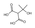 (α-hydroxy-isopropyl)-malonic acid结构式