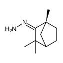 [(4R)-2,2,4-trimethyl-3-bicyclo[2.2.1]heptanylidene]hydrazine Structure