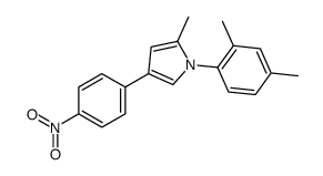 1-(2,4-dimethylphenyl)-2-methyl-4-(4-nitrophenyl)pyrrole Structure