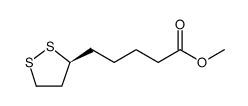 1,2-Dithiolane-3-pentanoic acid, methyl ester, (S) Structure