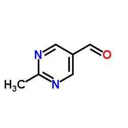 2-甲基-5-嘧啶甲醛结构式
