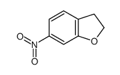 6-nitro-2,3-dihydro-1-benzofuran结构式