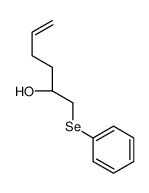 (2S)-1-phenylselanylhex-5-en-2-ol Structure