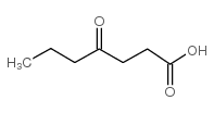 4-羰基庚酸结构式
