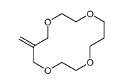 6-methylidene-1,4,8,11-tetraoxacyclotetradecane Structure