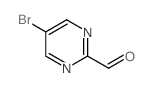 5-Bromopyrimidine-2-carbaldehyde Structure