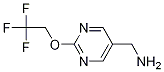 C-[2-(2,2,2-Trifluoro-ethoxy)-pyriMidin-5-yl]-MethylaMine Structure