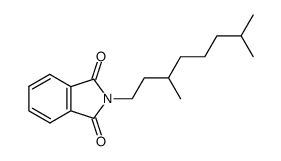 2-(3,7-dimethyloctyl)isoindoline-1,3-dione Structure