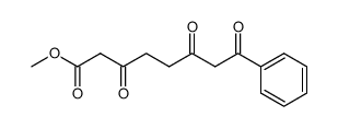 3,6,8-Trioxo-8-phenyl-octanoic acid methyl ester结构式