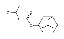 1-Chloroethyl 1-Adamantyl Carbonate结构式