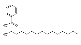 benzoic acid,pentadecan-1-ol结构式
