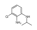 3-氯-n-2-丙基-苯-1,2-二胺结构式