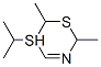 异丙基二甲基-1,3,5-二噻嗪结构式