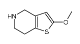 2-methoxy-4,5,6,7-tetrahydrothieno[3,2-c]pyridine Structure