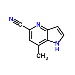 5-Cyano-7-Methyl-4-azaindole Structure