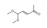 (E)-5,5-dimethylhex-3-en-2-one Structure
