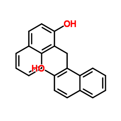 1,1-亚甲基-2-萘酚结构式
