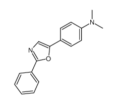 N,N-Dimethyl-4-(2-phenyl-1,3-oxazol-5-yl)aniline Structure