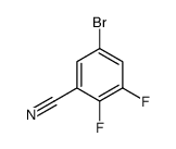 5-溴-2,3-二氟苯甲腈结构式