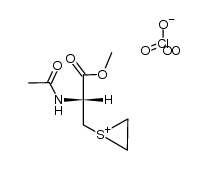 methyl mercapturate episulfonium ion Structure