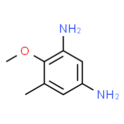 1,3-Benzenediamine,4-methoxy-5-methyl-结构式
