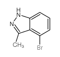 4-bromo-3-methyl-1H-indazole Structure