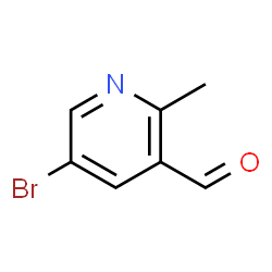 5-Bromo-2-methylnicotinaldehyde Structure