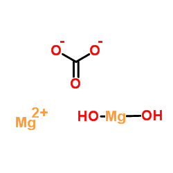 Magnesium carbonate dihydroxymagnesium (1:1:1) Structure