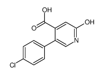 5-(4-chlorophenyl)-2-oxo-1H-pyridine-4-carboxylic acid Structure