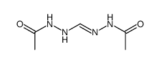 N'-acetyl-formohydrazonic acid N'-acetyl-hydrazide结构式