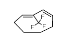 trans,cis-(trifluoromethyl)-1,3-cyclooctadiene Structure