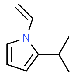 1H-Pyrrole,1-ethenyl-2-(1-methylethyl)-(9CI) structure