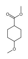 methyl 4-methoxycyclohexane-1-carboxylate结构式