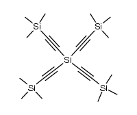 tetrakis[(trimethylsilyl)ethynyl]silane Structure