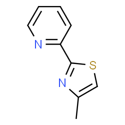 2-(4-methyl-1,3-thiazol-2-yl)pyridine Structure
