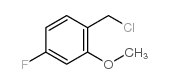 2-甲氧基-4-氟苄氯结构式