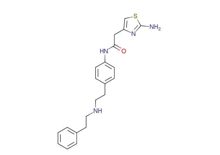 Mirabegron Deshydroxy structure