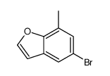 5-溴-7-甲基苯并呋喃结构式